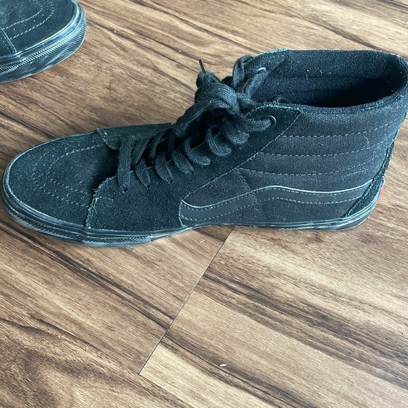Vans Sk8 Hi Black Size 10 - Picture 6 of 10